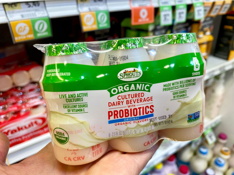 Sprouts Organic Cultured Dairy Beverage With Probiotics